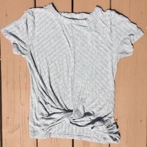 comfy tie detail t-shirt